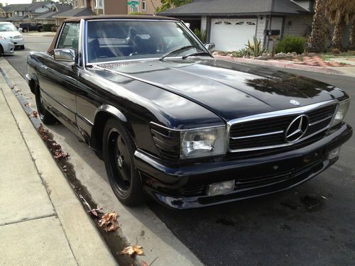 1981 mercedes benz 380sl zender body kit, lorinser wheels, euro headlights 109k