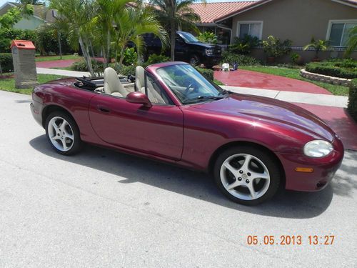 2003 mazda miata ls convertible 2-door 1.8l