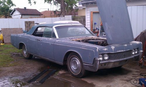 1966 lincoln continental base 7.6l