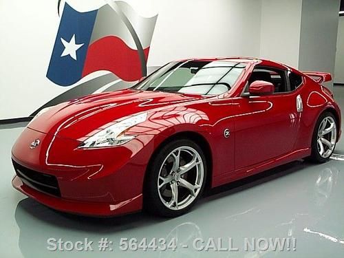 2012 nissan 370z nismo 6-spd ground effects 19" wheels! texas direct auto