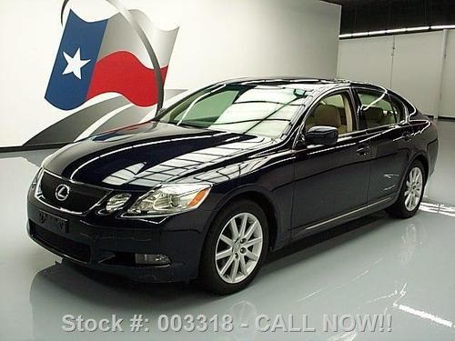 2006 lexus gs300 awd auto sunroof htd leather 69k miles texas direct auto