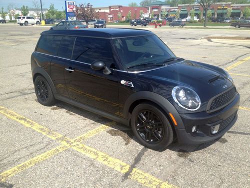 2012 mini cooper s clubman 50th hampton edition--19k--midnightblack/black