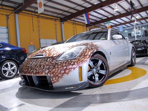 08 nissan 350z nismo manual silver-metallic 19in-alloys xenon brembo 1 own 33k