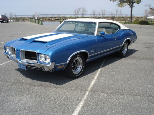 1971 oldsmobile 442 numbers matching restored, 455ci  345hp, beautiful !!!!!