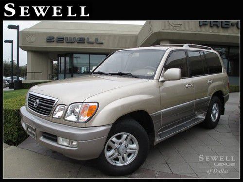 1999 lexus lx470 nakamichi audio heated seats leather sunroof low miles