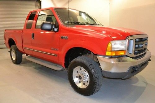 Ford f-250 xlt 4x4 v8 7.3l diesel auto super duty keyless 1 owner clean carfax