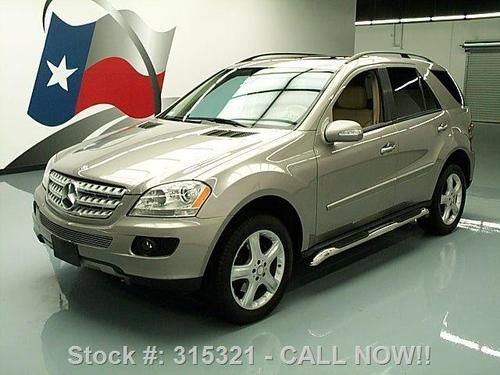 2008 mercedes-benz ml350 4matic awd sunroof nav 69k mi texas direct auto