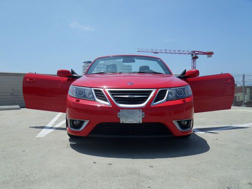 2008 saab 9-3 aero convertible 2-door 2.8l