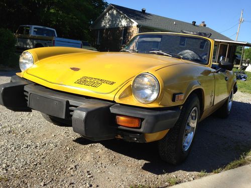 1979 triumph spitfire base convertible 2-door 1.5l