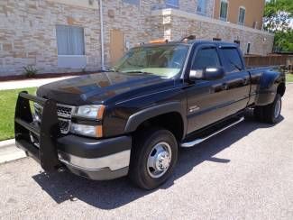 2005 3500 dually 4x4 crew cab lt duramax turbo diesel allison auto sunroof bose