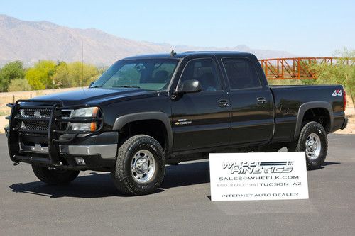 2006 chevrolet silverado 2500 hd diesel 4x4 ls allison lbz 4wd duramax crew cab