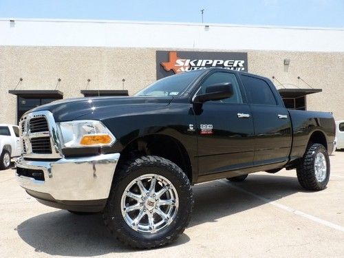 2012 dodge ram 2500 cummins diesel slt 4x4 monster custom wheels clean carfax