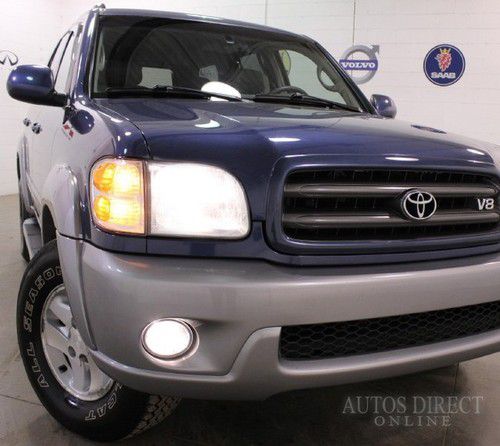 We finance 2004 toyota sequoia sr5 v8 4wd clean carfax 3rows kylssent rnngbrds