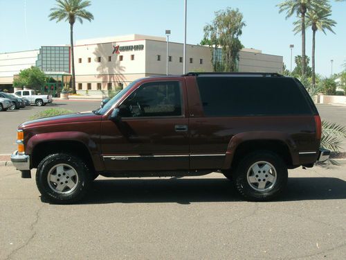 1995 chevrolet tahoe ls sport utility 2-door like k5 blazer