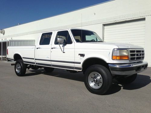 1997 ford f350 crew cab xlt 4x4 longbed 7.3 powerstroke turbo diesel