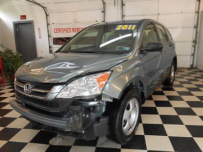 2011 honda crv 4x4 25k no reserve salvage rebuildable