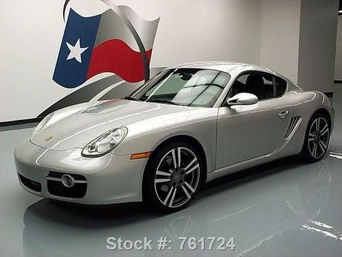 2007 porsche cayman 5-speed nav dvd 19" wheels only 41k texas direct auto