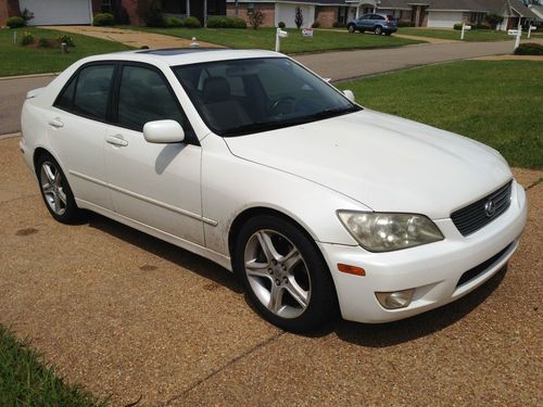 2001 lexus is300 base sedan 4-door 3.0l
