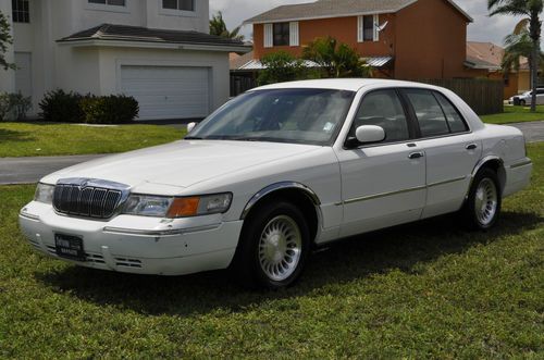 2000 mercury grand marquis ls 76k 1 owner miles florida car no reserve nice car