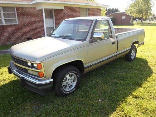 1989 chevrolet chevy 1500 long bed 2wd 350 survivor original pickup truck 8 foot