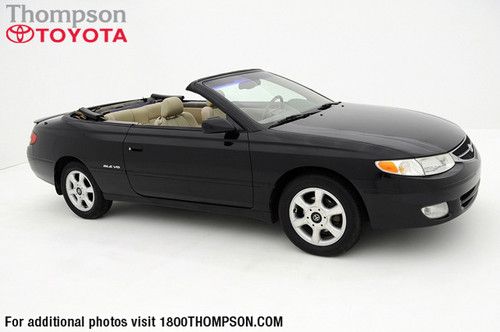 2001 toyota solara sle convertible 2-door 3.0l