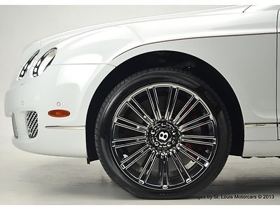 2012 Bentley Continental Flying Spur Speed Arctica Magnolia Saddle 2994 Miles!, US $179,900.00, image 7