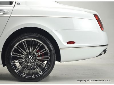 2012 Bentley Continental Flying Spur Speed Arctica Magnolia Saddle 2994 Miles!, US $179,900.00, image 8