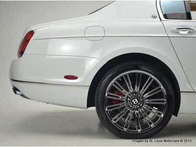 2012 Bentley Continental Flying Spur Speed Arctica Magnolia Saddle 2994 Miles!, US $179,900.00, image 9