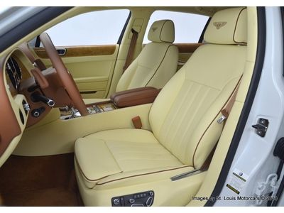 2012 Bentley Continental Flying Spur Speed Arctica Magnolia Saddle 2994 Miles!, US $179,900.00, image 21