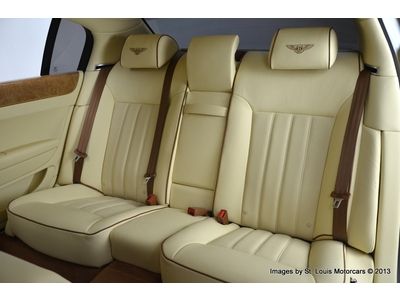 2012 Bentley Continental Flying Spur Speed Arctica Magnolia Saddle 2994 Miles!, US $179,900.00, image 23