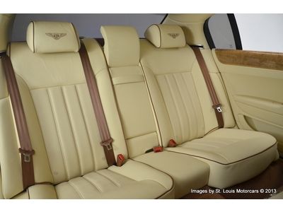 2012 Bentley Continental Flying Spur Speed Arctica Magnolia Saddle 2994 Miles!, US $179,900.00, image 24