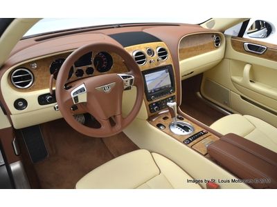 2012 Bentley Continental Flying Spur Speed Arctica Magnolia Saddle 2994 Miles!, US $179,900.00, image 29