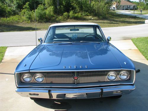 1967 dodge coronet 440 hardtop 2-door 5.2l