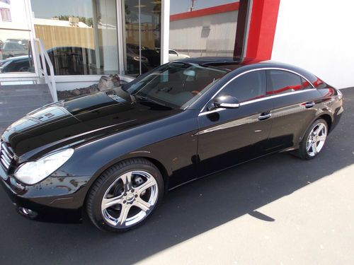 2006 mercedes-benz cls500 with custom features! very low miles!! sharp cls