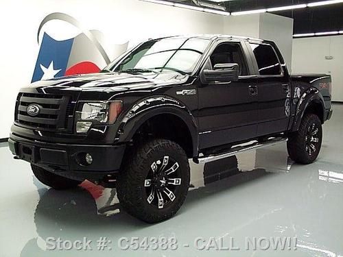 2010 ford f-150 fx4 crew 4x4 lifted sunroof nav 22k mi texas direct auto