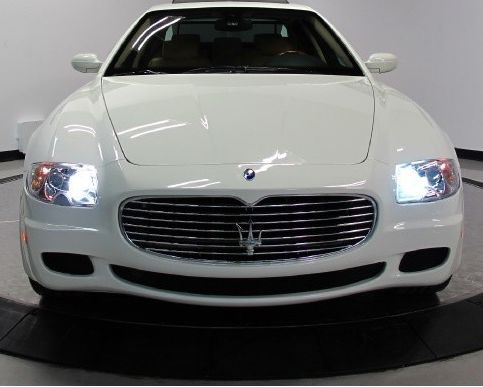 2006 maserati quattroporte rare white paint/tan interior (low miles)