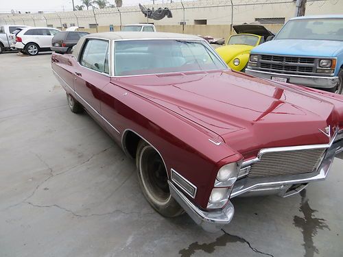 1968 CADILLAC COUPE NICE LOOKING CAR LOS ANGELES NO RES, image 4