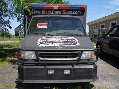 1999 ford e-350 ambulance