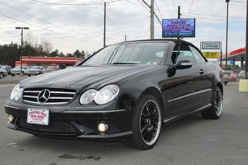 2007 mercedes-benz clk550 convertible 2-door 5.5l