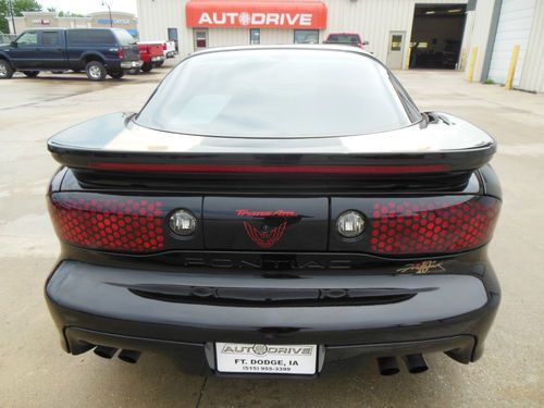 2001 Pontiac Firebird SLP Firehawk 10th Anniversary Low Mile Nice Rare Black Car, image 4