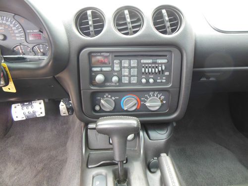 2001 Pontiac Firebird SLP Firehawk 10th Anniversary Low Mile Nice Rare Black Car, image 11