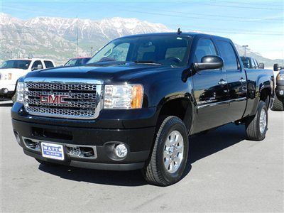 Crew cab gmc denali 4x4 duramax diesel allison trans leather navigation roof dvd