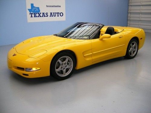 We finance!!!  2004 chevrolet corvette convertible auto hud bose cd one owner