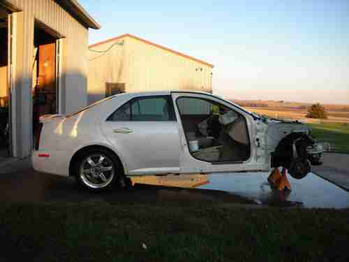 2006 Cadillac STS AWD 4-Door 4.6L Pearl White - Parts Car *Wrecked/Salvage Title, US $3,350.00, image 7