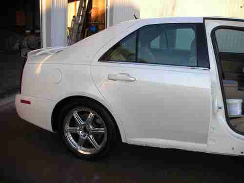 2006 Cadillac STS AWD 4-Door 4.6L Pearl White - Parts Car *Wrecked/Salvage Title, US $3,350.00, image 8