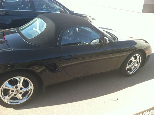 1999 porsche boxster convertible with only 43k miles