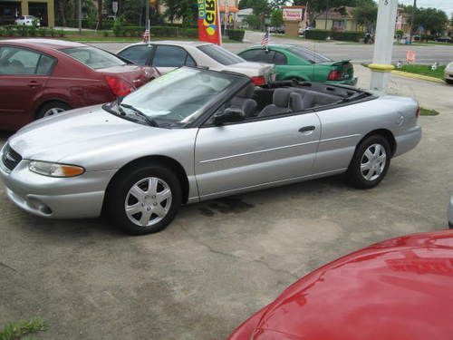 2000 chrysler seebring jx convertible low miles