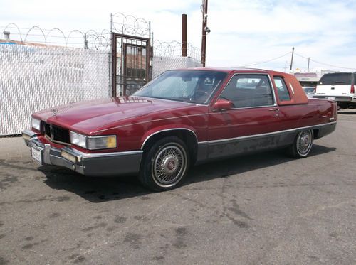 1989 cadillac fleetwood, no reserve