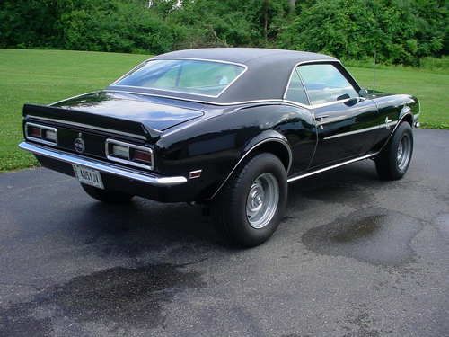 Original l78 396/375hp 4 speed black muscle car hot rod classic street ss nice!