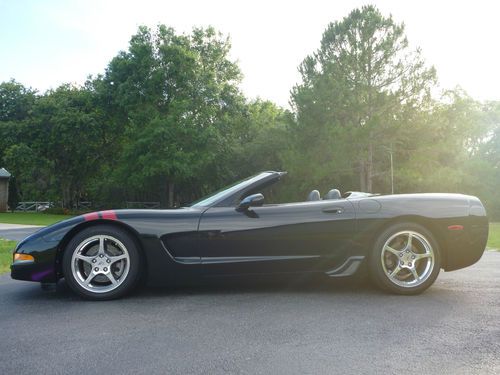 2004 triple black corvette convertible, nice!!!